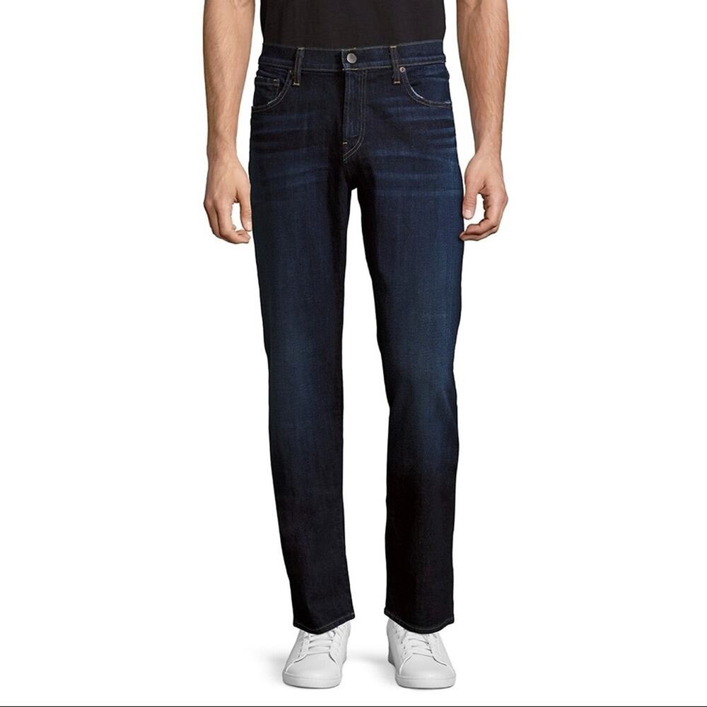 J Brand Cole Parker Blue Relaxed Straight Jeans Mens Size 30